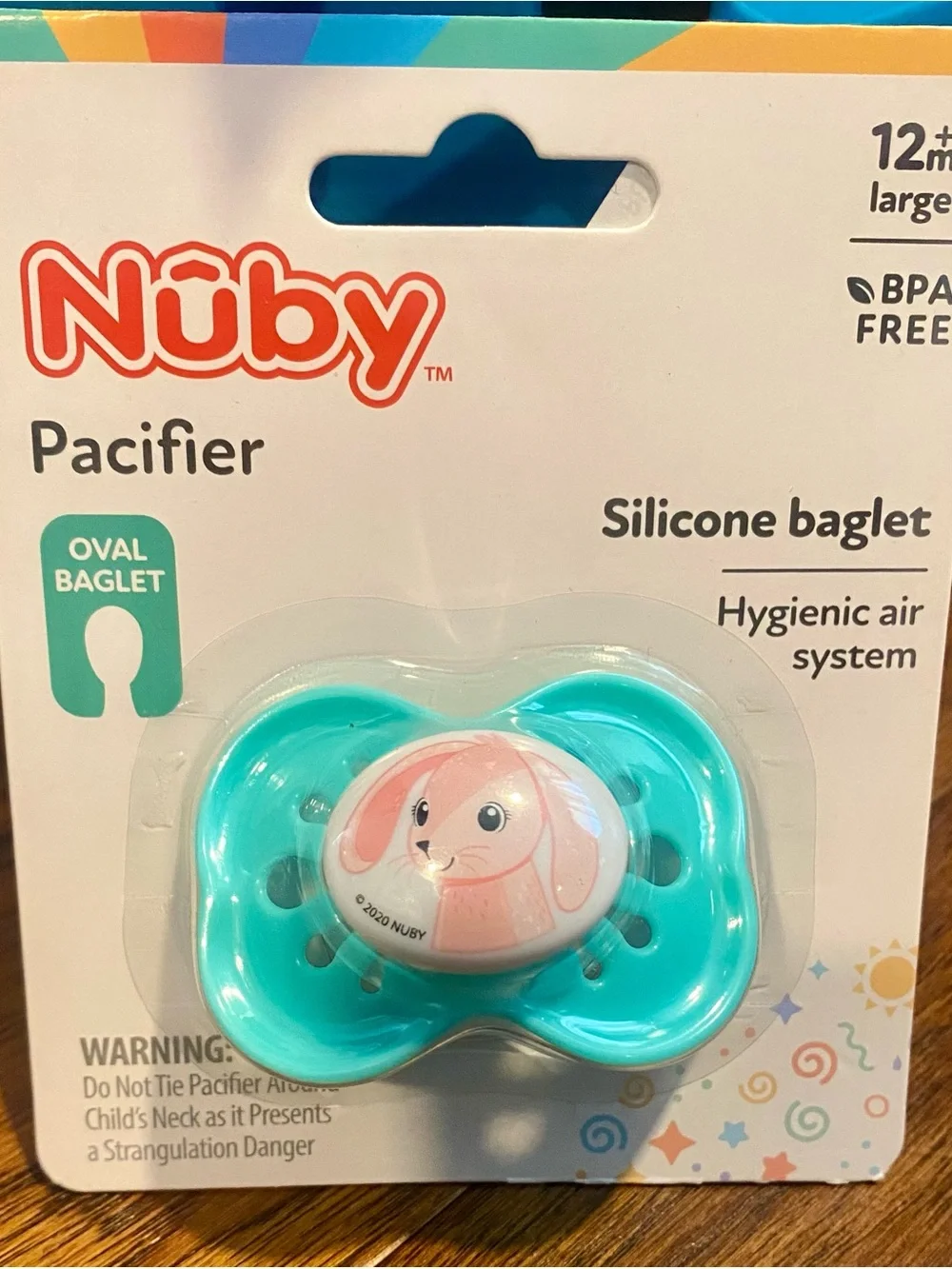 Three New Nuby Silicone Pacifier -‎ 12+ Months